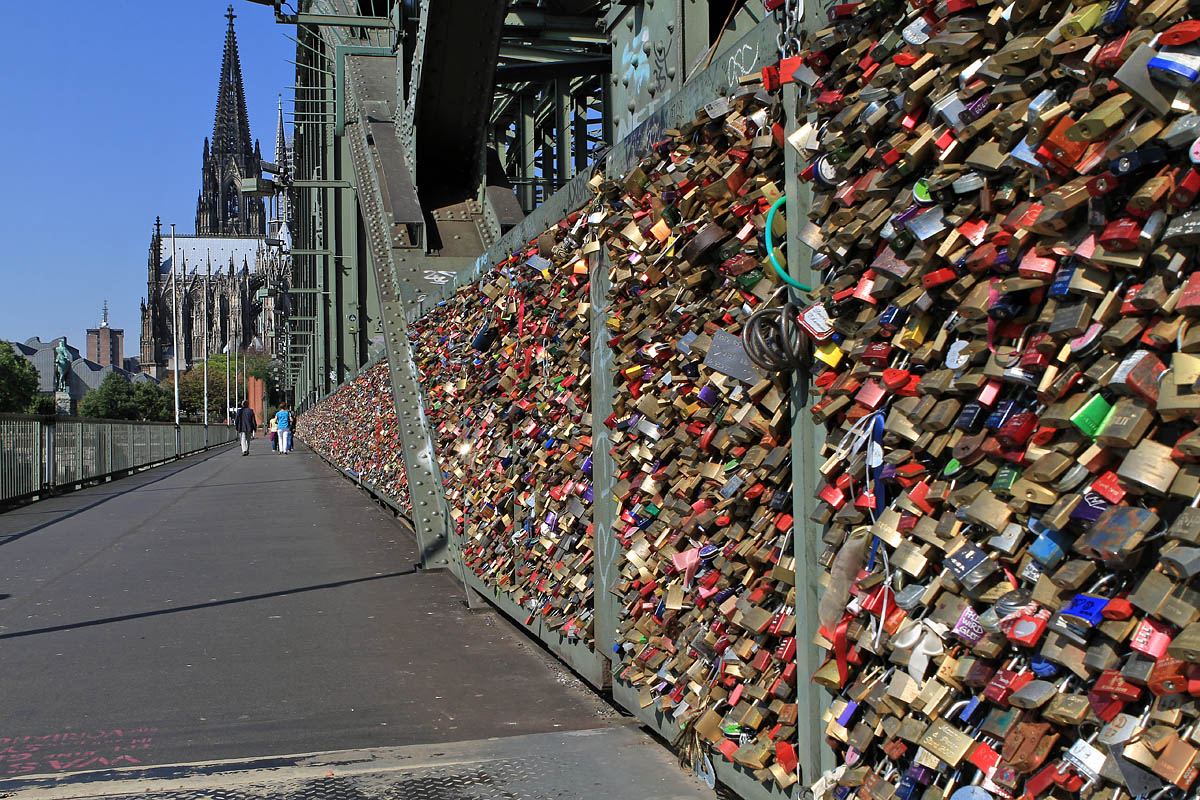 Gorod bez asfalta_20_Liebesschloesser_Koeln_Hohenzollernbruecke